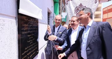 وزير الاتصالات يفتتح مكتبى بريد بعد تطويرهما بمحافظة المنوفية