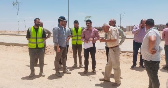 رئيس جهاز العبور الجديدة يتفقد مشروع سكن لكل المصريين بالحى الـ13